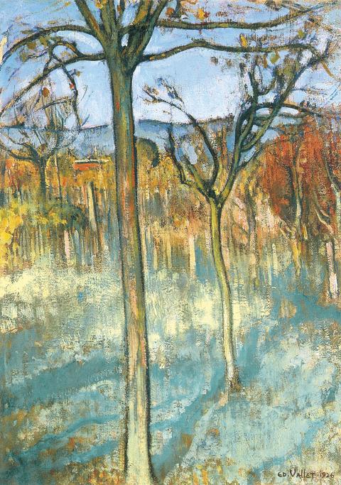 Edouard Vallet, Petit Paysage, 1926