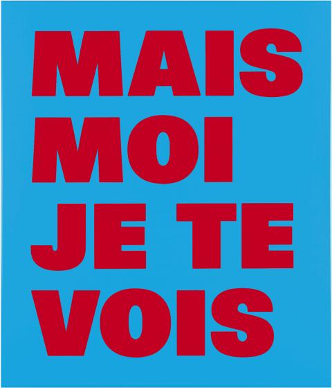 Rémy Zaugg, De la  cécité; n° 7 : MAIS MOI JE TE VOIS, 1994-1999/2000-2001