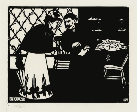 Félix Vallotton, L'Eclat, 1898