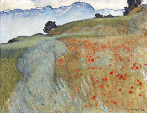 Edouard Vallet, Les Coquelicots, 1926