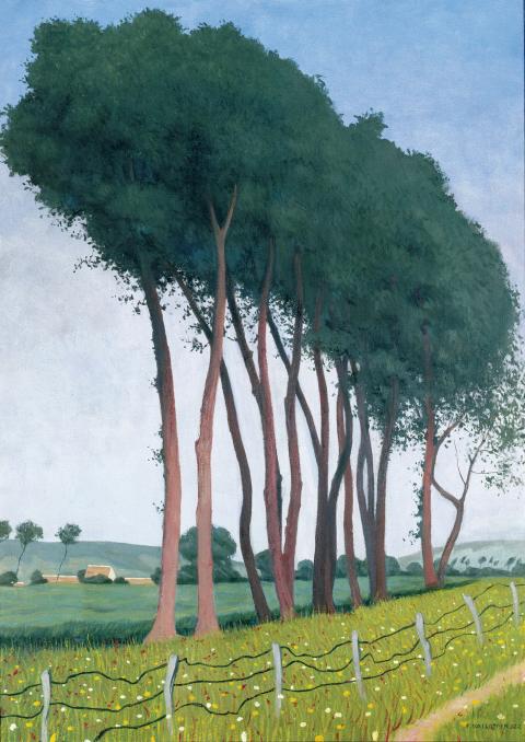 Félix Vallotton, Famille d'arbres, 1922