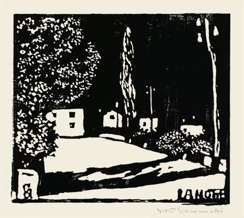 Giovanni Giacometti, La Notte II, La Nuit II, ca 1913
