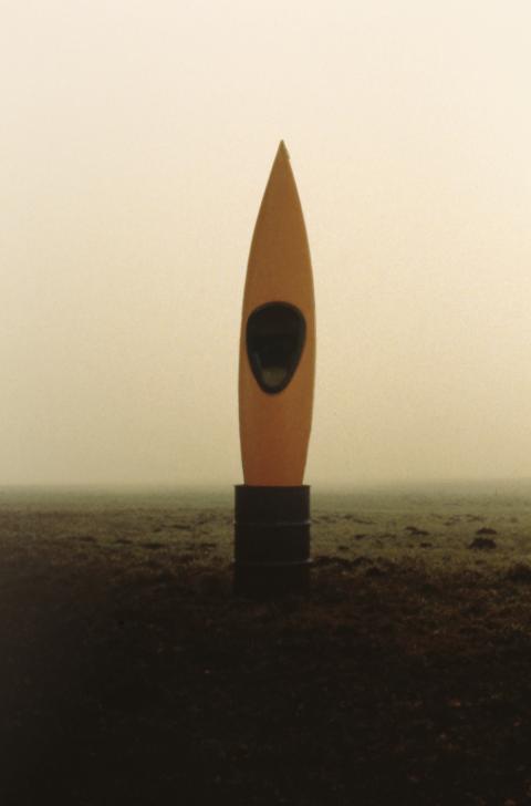 Roman Signer, Kajak, Kayac, 1988