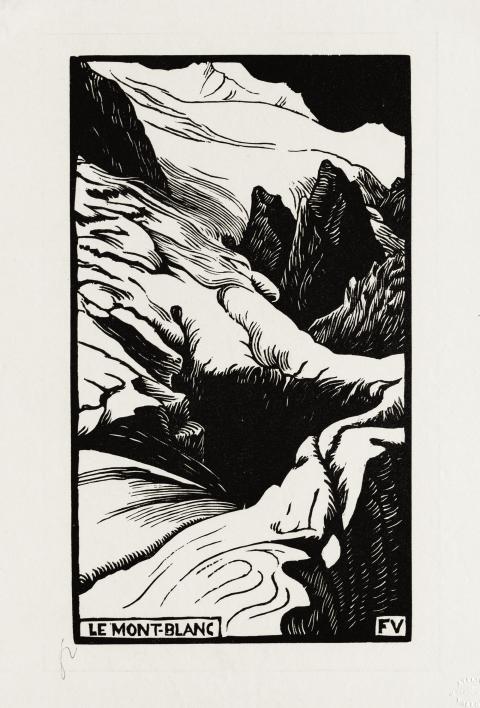 Félix Vallotton, Le Mont-Blanc, 1892