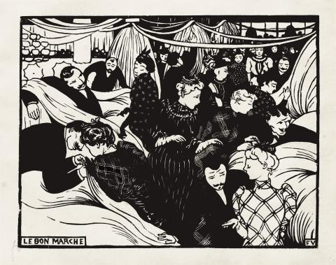 Félix Vallotton, Le Bon marché, 1893