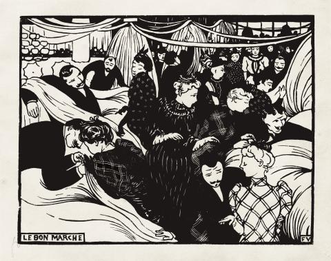 Félix Vallotton, Le Bon marché, 1893