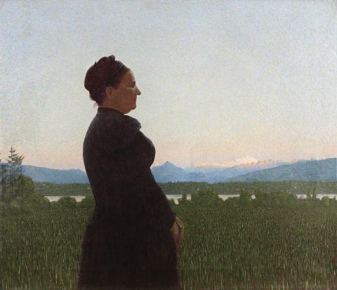 Alexandre Perrier, Mère de l'artiste, 1891