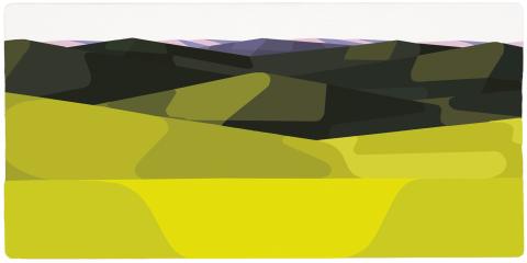 Albrecht Schnider, Landscape V, 2011-2012