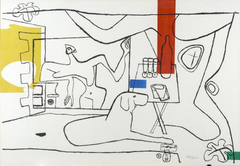 Le Corbusier, Three Apéritif Glasses, Trois verres d'apéritif, s.d.