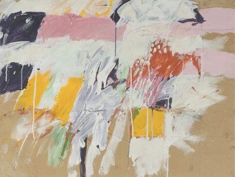 Helmut Federle, Komposition, Composition, 1968