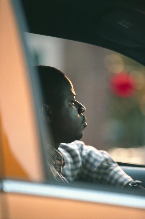 Jules Spinatsch, We Will Never Be So Close Again, 
New York Nr. 4 (Cab Driver), 1997