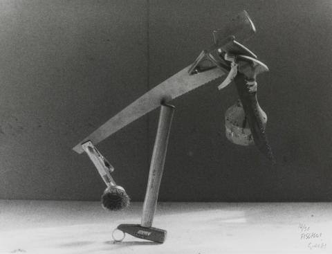 Peter/David Fischli/Weiss, Die missbrauchte Zeit (Equilibres), 1985