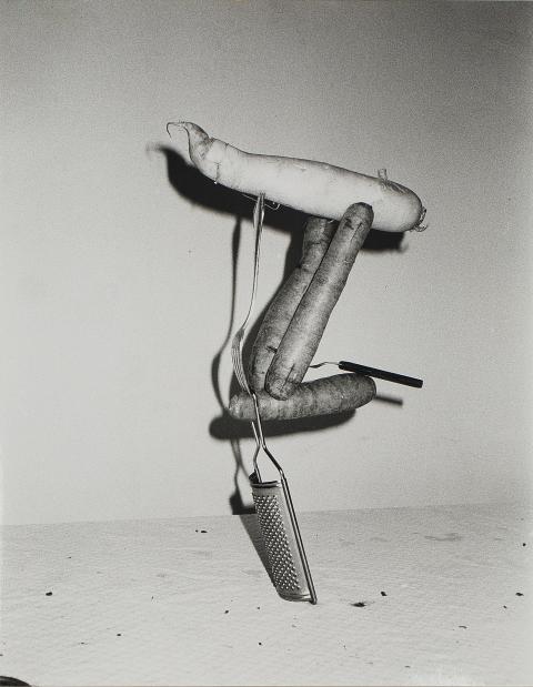 Peter/David Fischli/Weiss, Die gefeierte Rübe (Equilibres), ca 1984