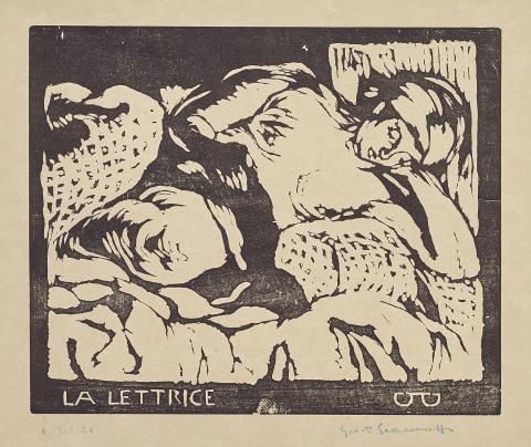 Giovanni Giacometti, La Lettrice, ca 1916-18 / 1921