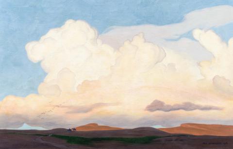 Hans Emmenegger, Die grosse Wolke, 1903