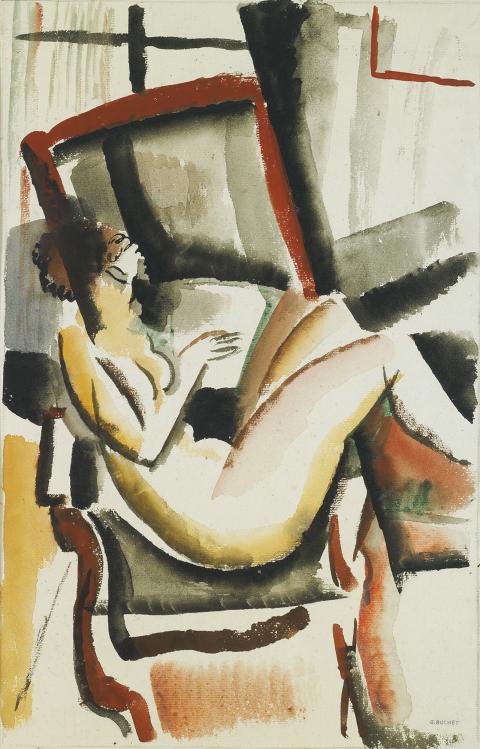 Gustave Buchet, La Lecture, s.d.