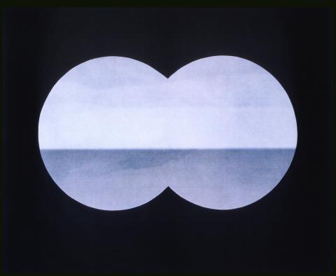 Markus Raetz, Binocular View , Vue binoculaire, 2001
