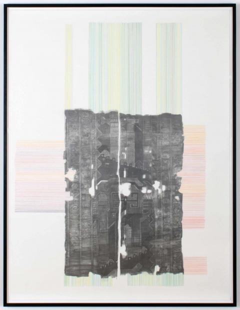 Marc Bauer, Carpet Fragment, Bellini, Anatolia, 2017