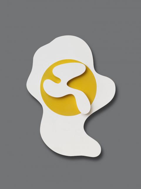 Jean Arp, Fleur-miroir, Spiegelblume, 1948