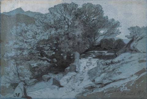 Alexandre Calame, Hasliberg, 1859