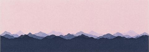 Michel Grillet, Eau-Ciel, Ciel-Etoilé, Montagnes-Ciel, Eau-Montagnes-Ciel, 1989-2019