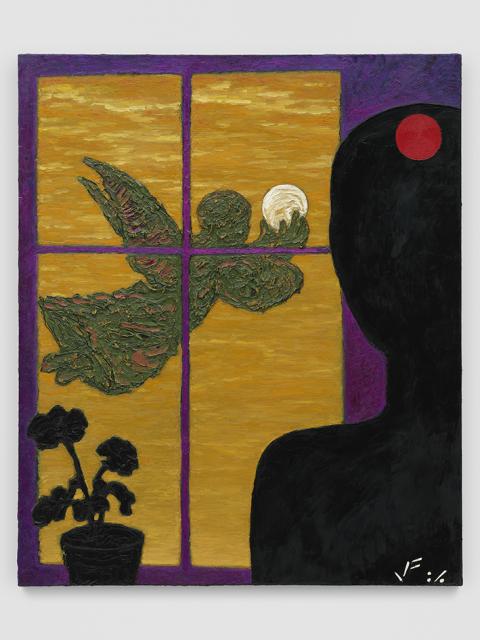 Jean-Frédéric Schnyder, 387 Am Fenster, 1986