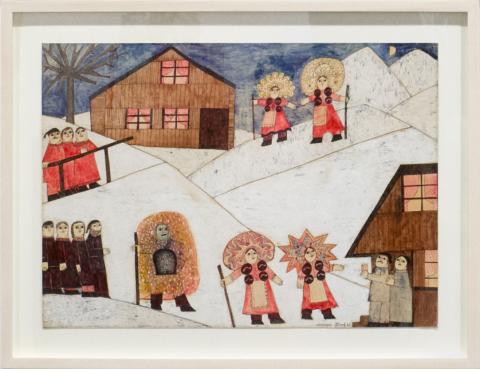 Véronique Filozof, Folklore in Appenzell, 1977