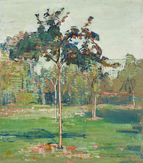 Édouard Vallet, Jeune pommier, 1907