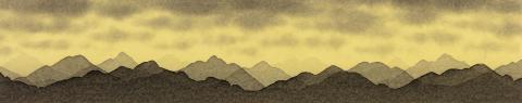 Michel Grillet, MONTAGNES-CIEL, 2024