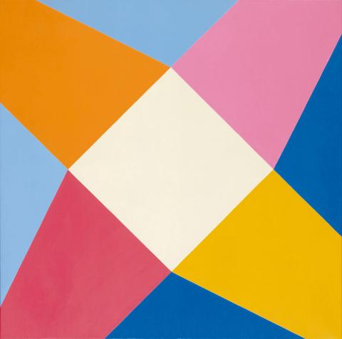 Painting by Verena Loewensberg