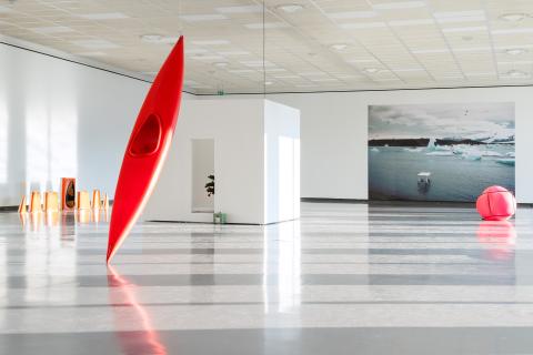 Roman Signer, Installation view Kunsthaus Zürich, 2025