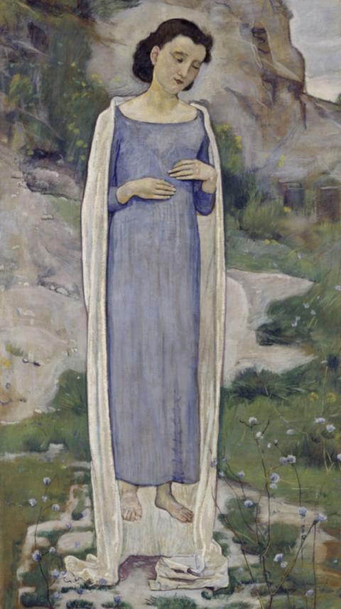 Artwork by F. Hodler