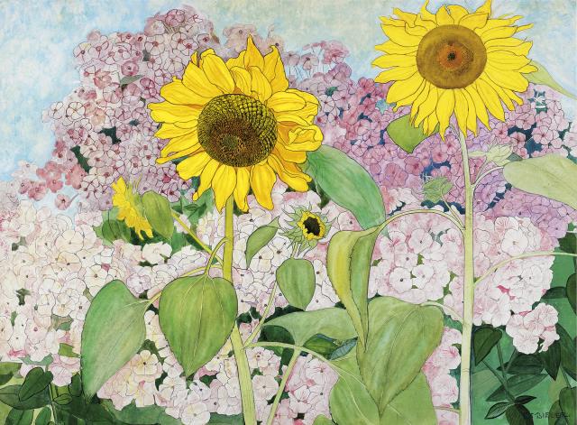 Ernest Biéler, Les Tournesols, s.d. (ca 1910)