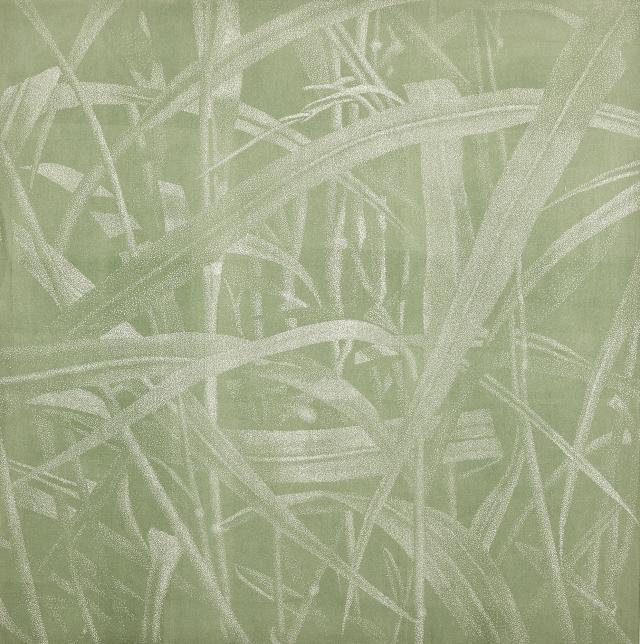 Franz Gertsch, Gräser II, Herbe II, 2004