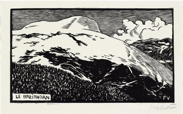 Félix Vallotton, Le Breithorn , 1892