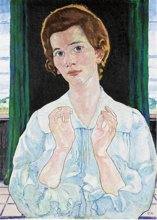 Cuno Amiet, Die Hoffnung, L'Espoir, 1901