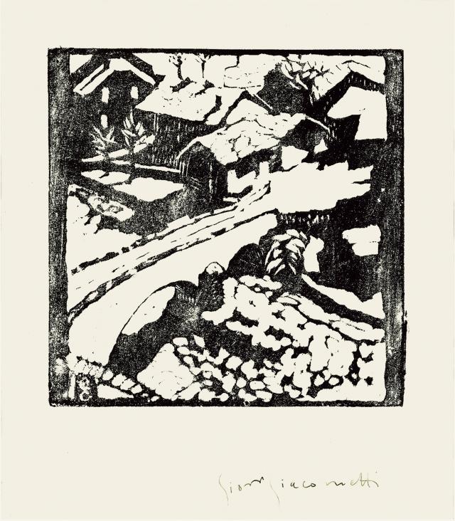 Giovanni Giacometti, Il Ponte al sole, 1911