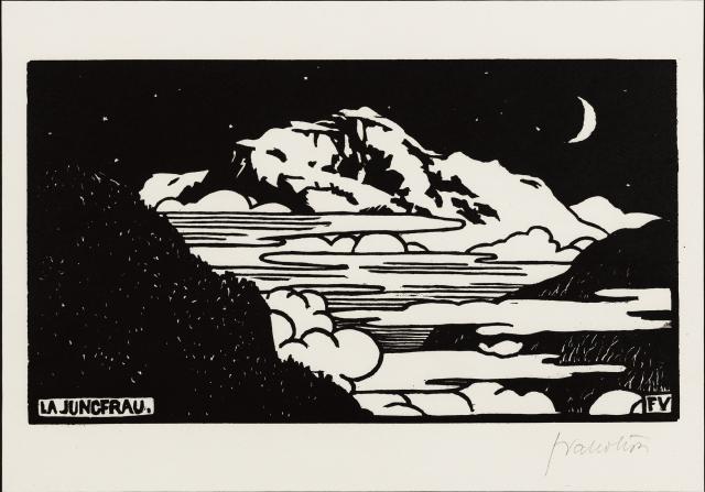 Félix Vallotton, La Jungfrau, 1892, 1918