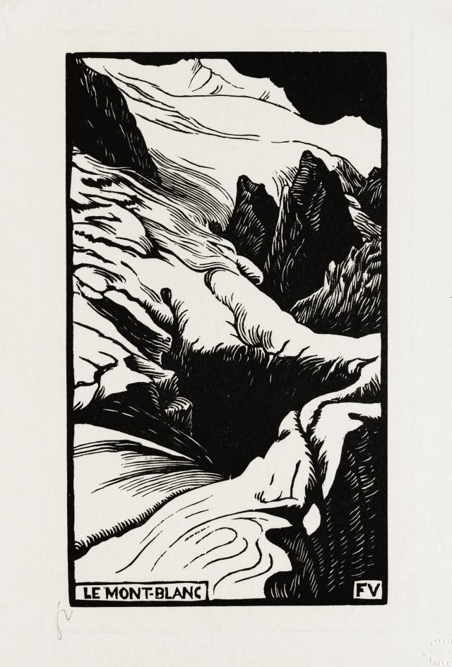 Félix Vallotton, Le Mont-Blanc, 1892