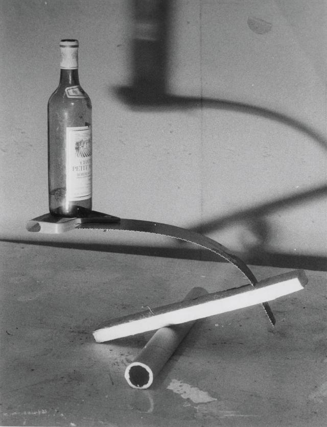 Peter/David Fischli/Weiss, Ehre, Mut und Zuversicht (Equilibres), Honneur, Courage et Confiance, 1985