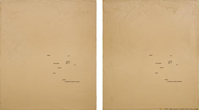 Rémy Zaugg, Une feuille de papier, 1973-1980