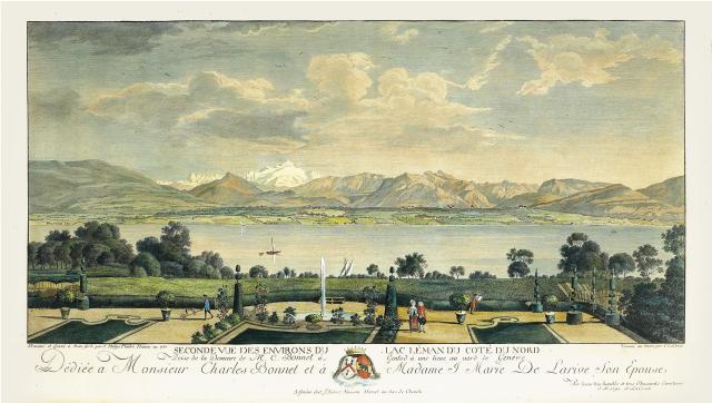 Simon Malgo, Seconde vue des environs du Lac Léman du côté du nord, 1781