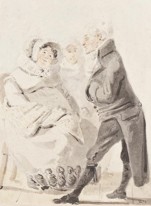 Rodolphe Töpffer, Scènes populaires, s.d.