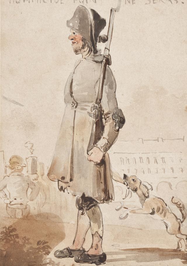 Rodolphe Töpffer, Scènes populaires, s.d.