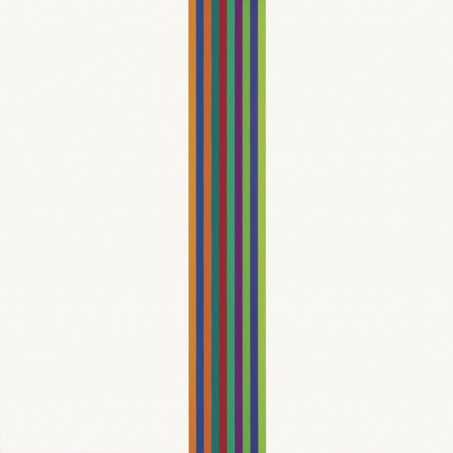 Richard Paul Lohse, Vertikalen, Verticaux, 1970