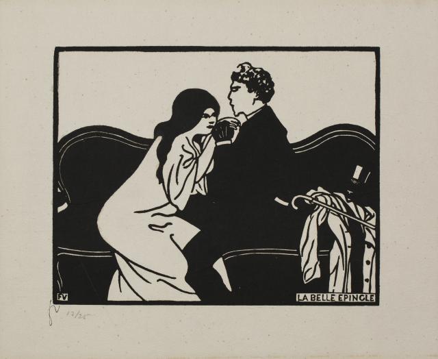 Félix Vallotton, La belle épingle, 1897