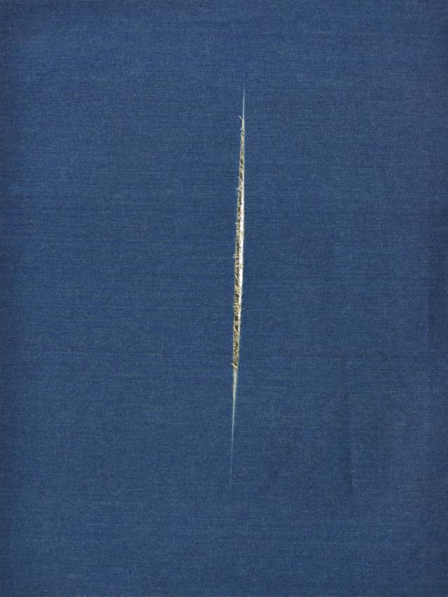 Sylvie Fleury, Concetto Spaziale, 1996