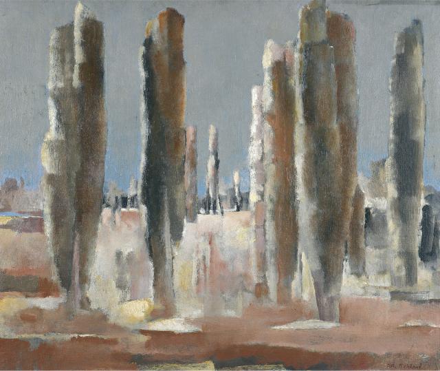 Rodolphe-Théophile Bosshard, Peupliers (Venoge), s.d. (ca 1928)