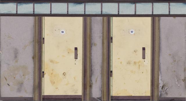 Alan Schmalz, Doors (Yet to be Titled) 3, 2018