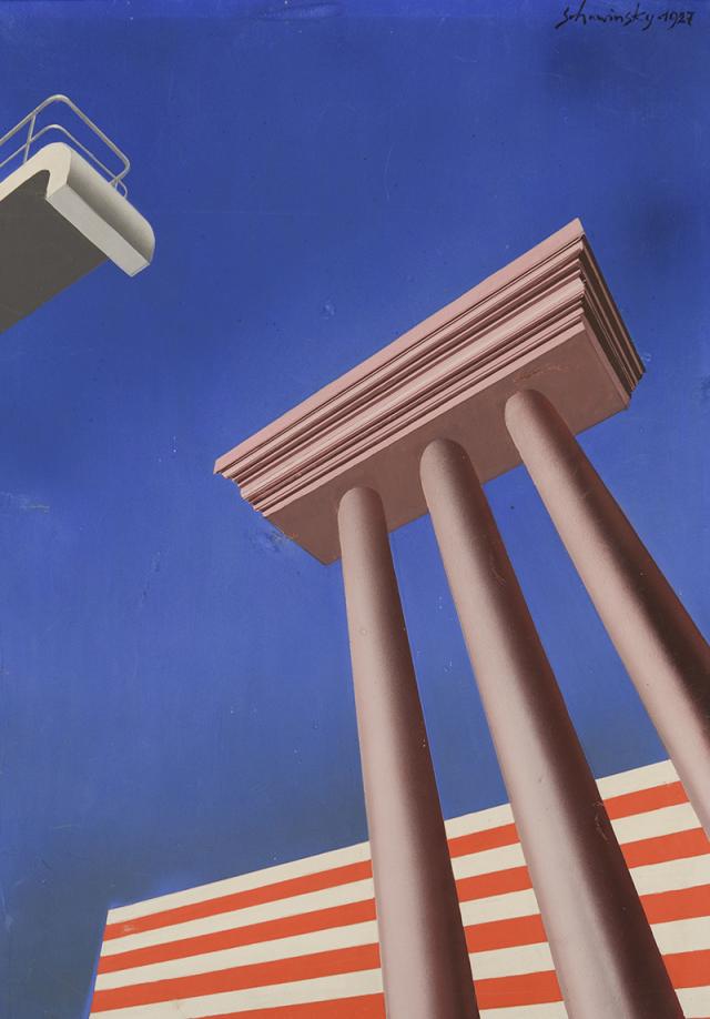 Xanti Schawinsky, Klassische Architektur II, 1928/1929